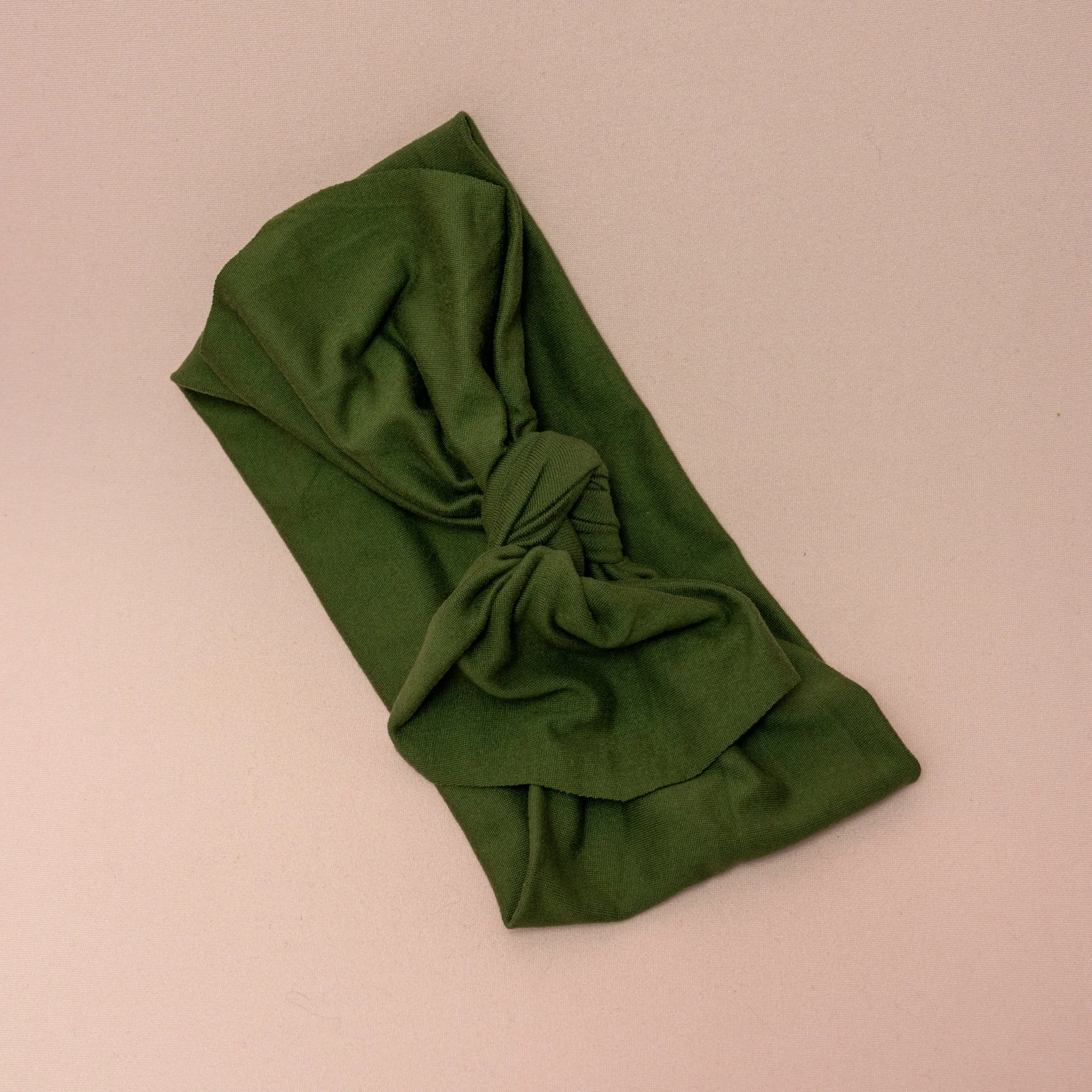 Foliage Solid Top Knot Headband