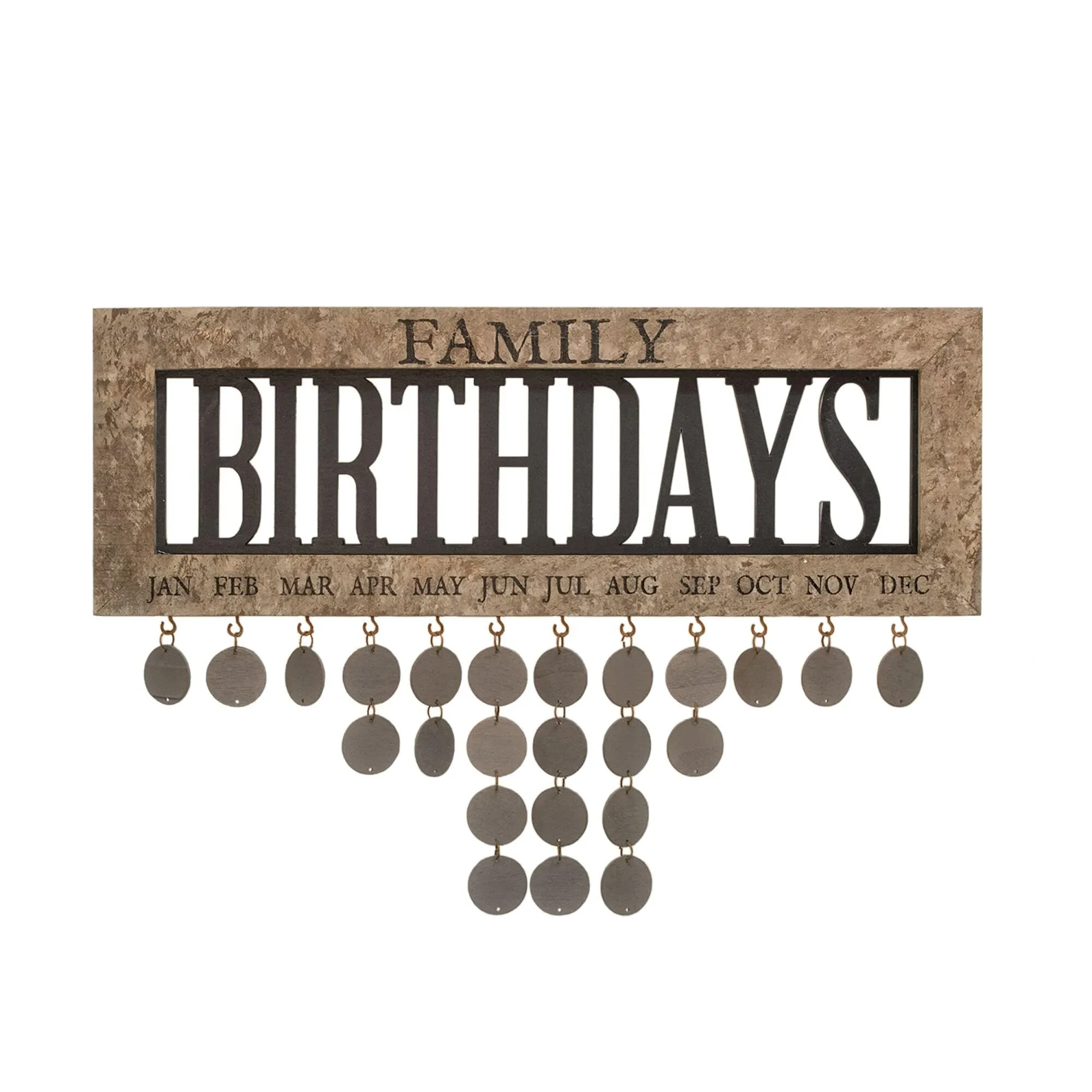 Framed Family Birthday
