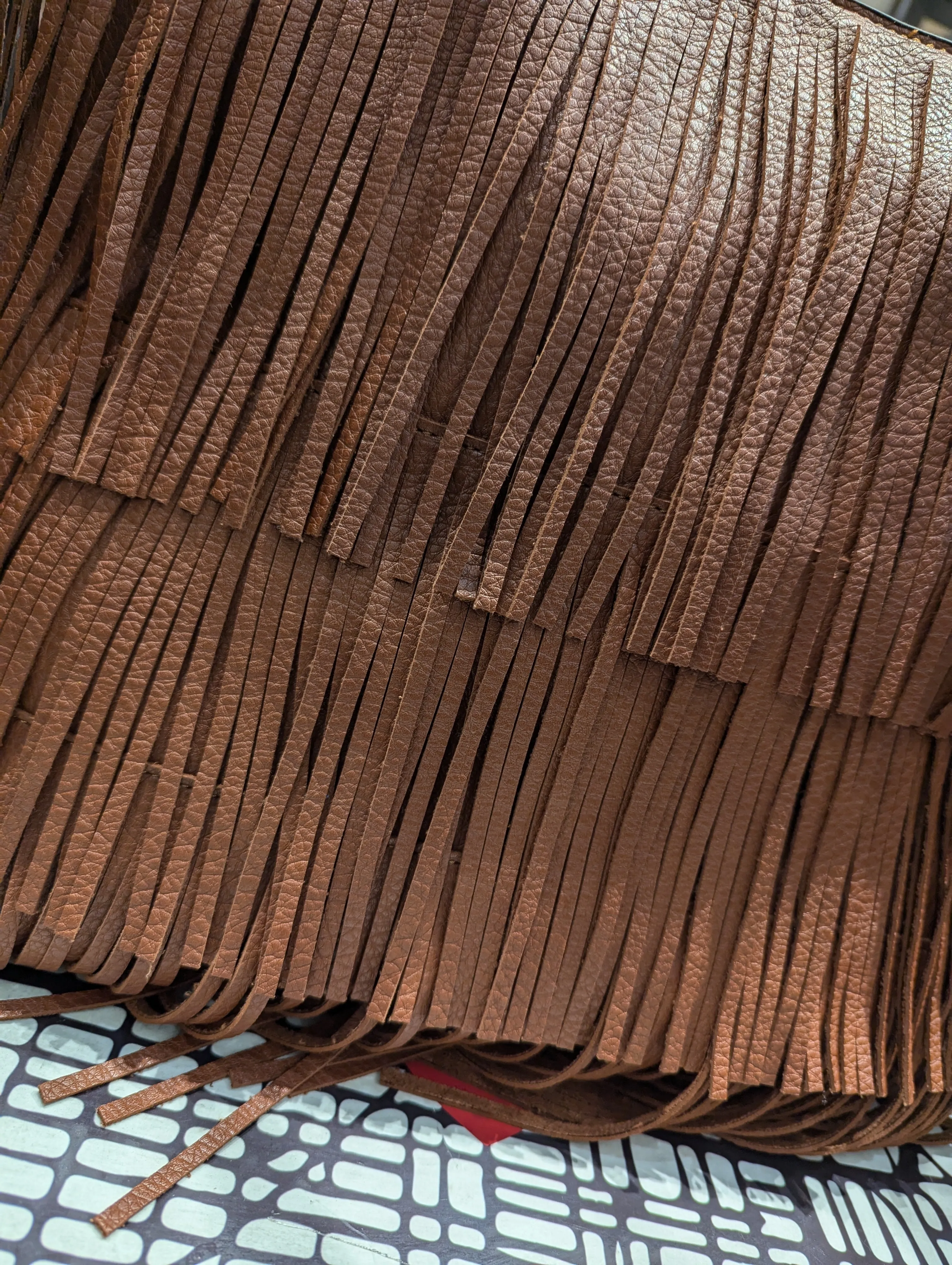 Fringe tote