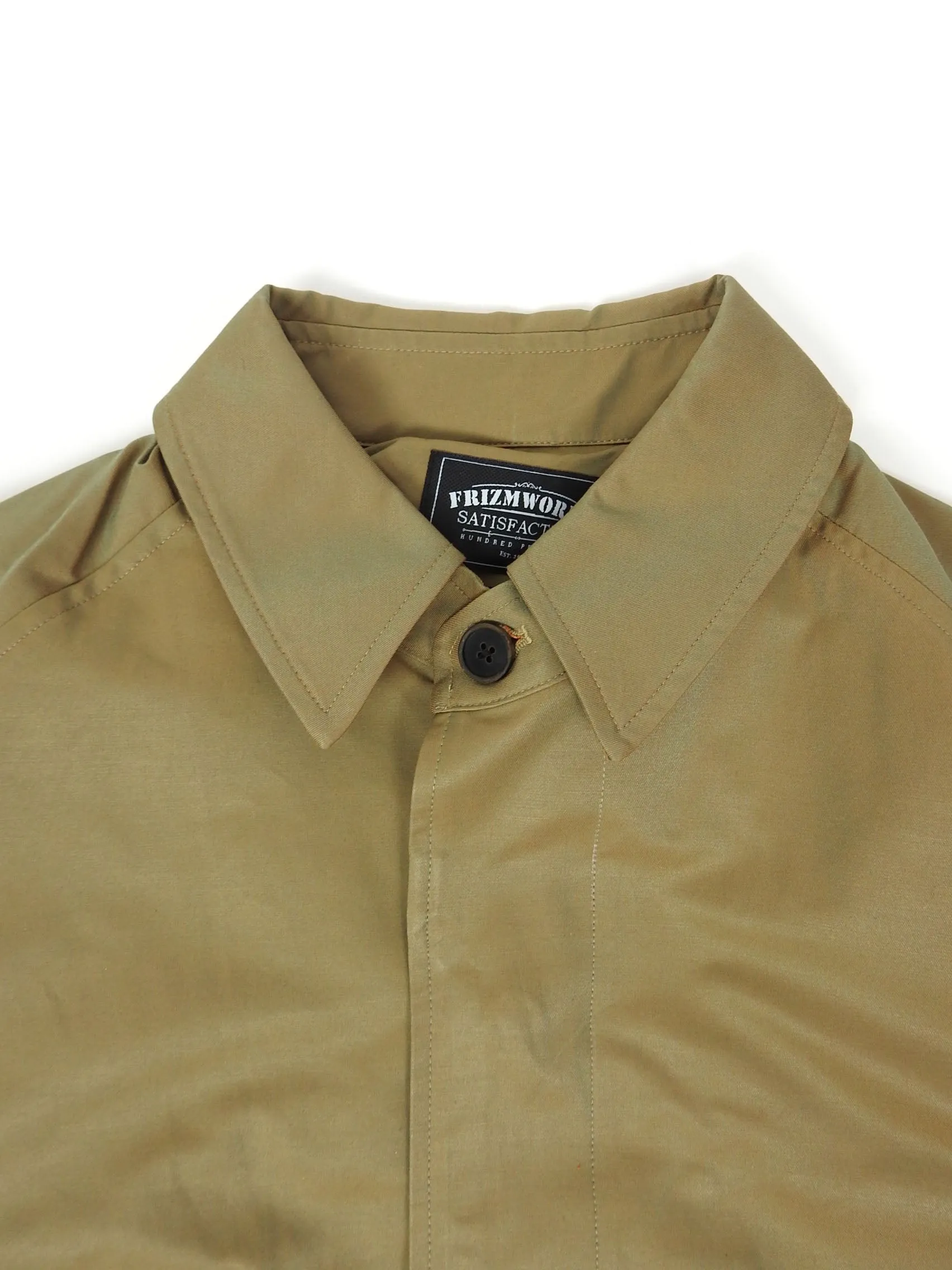 Frizmworks Solar Twill Balmacaan Half Jacket Size Medium