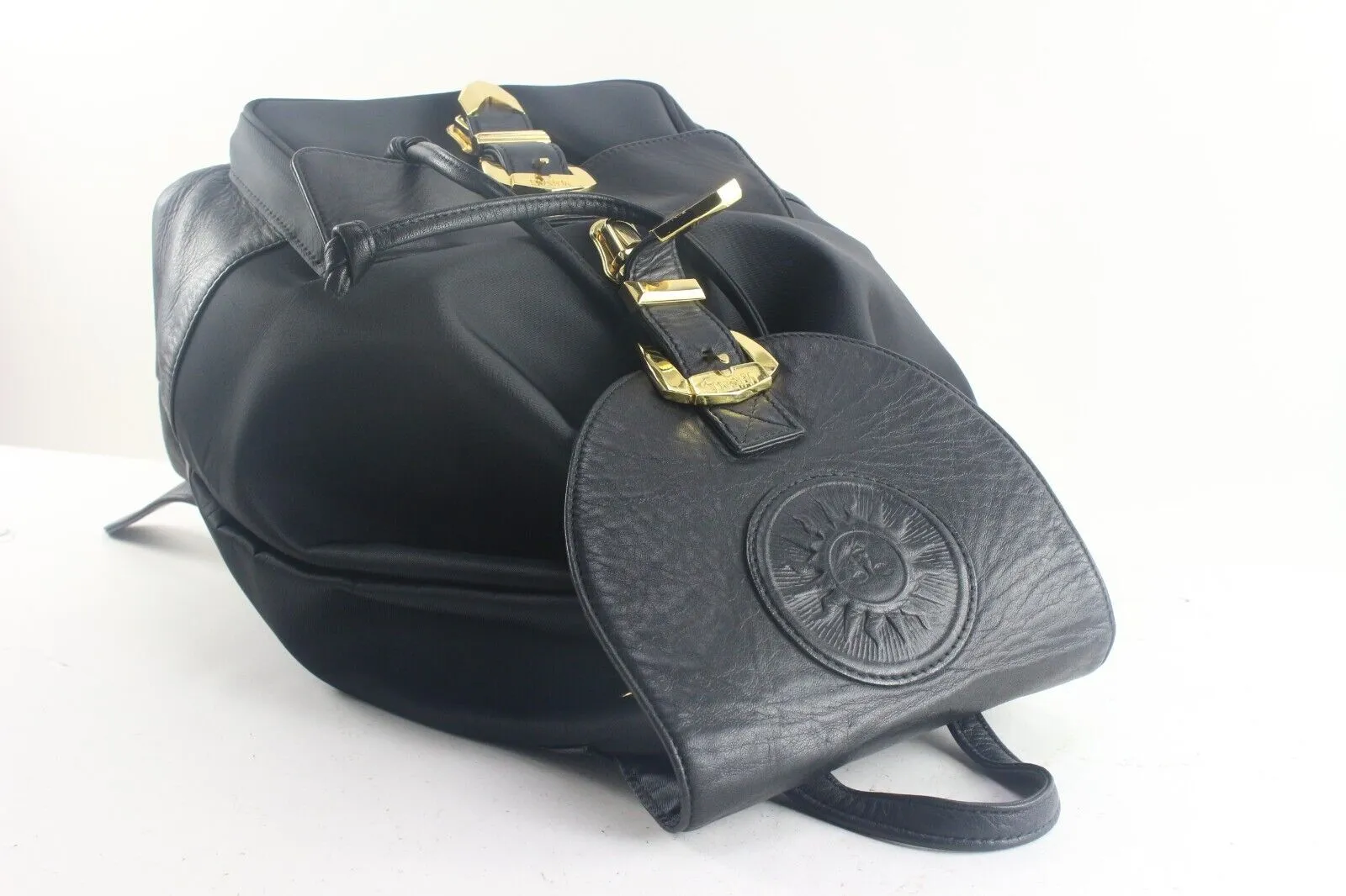 Gianni Versace Leather Backpack 2GV918K