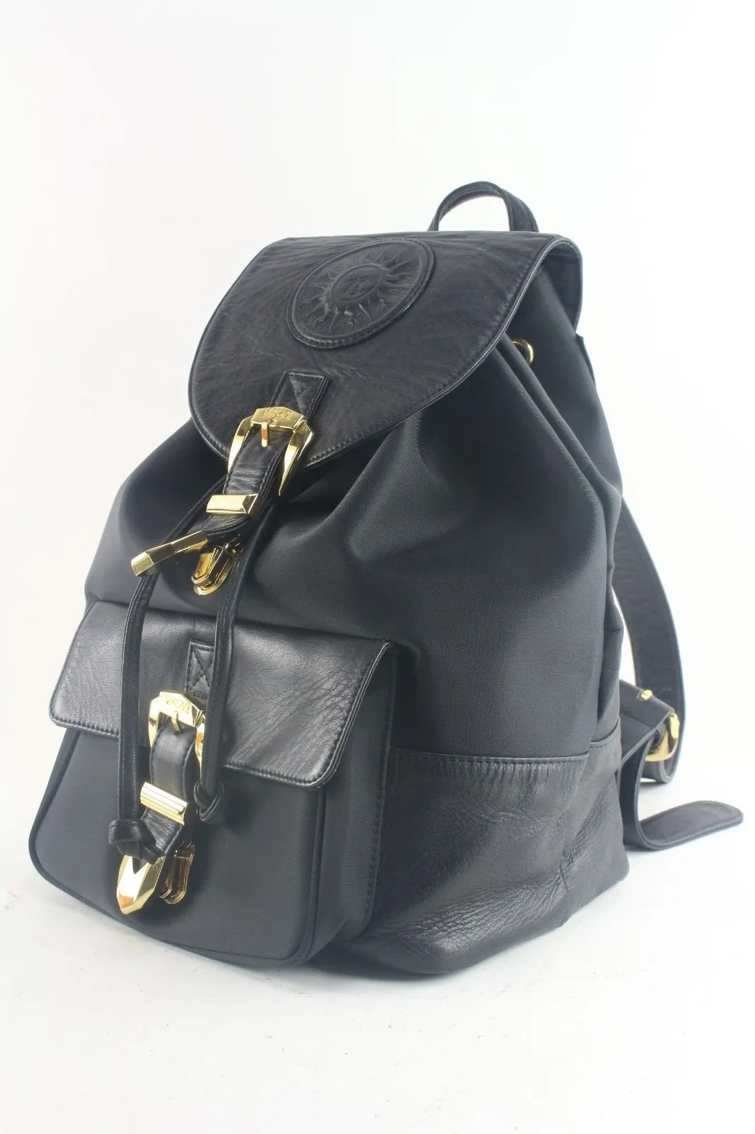 Gianni Versace Leather Backpack 2GV918K