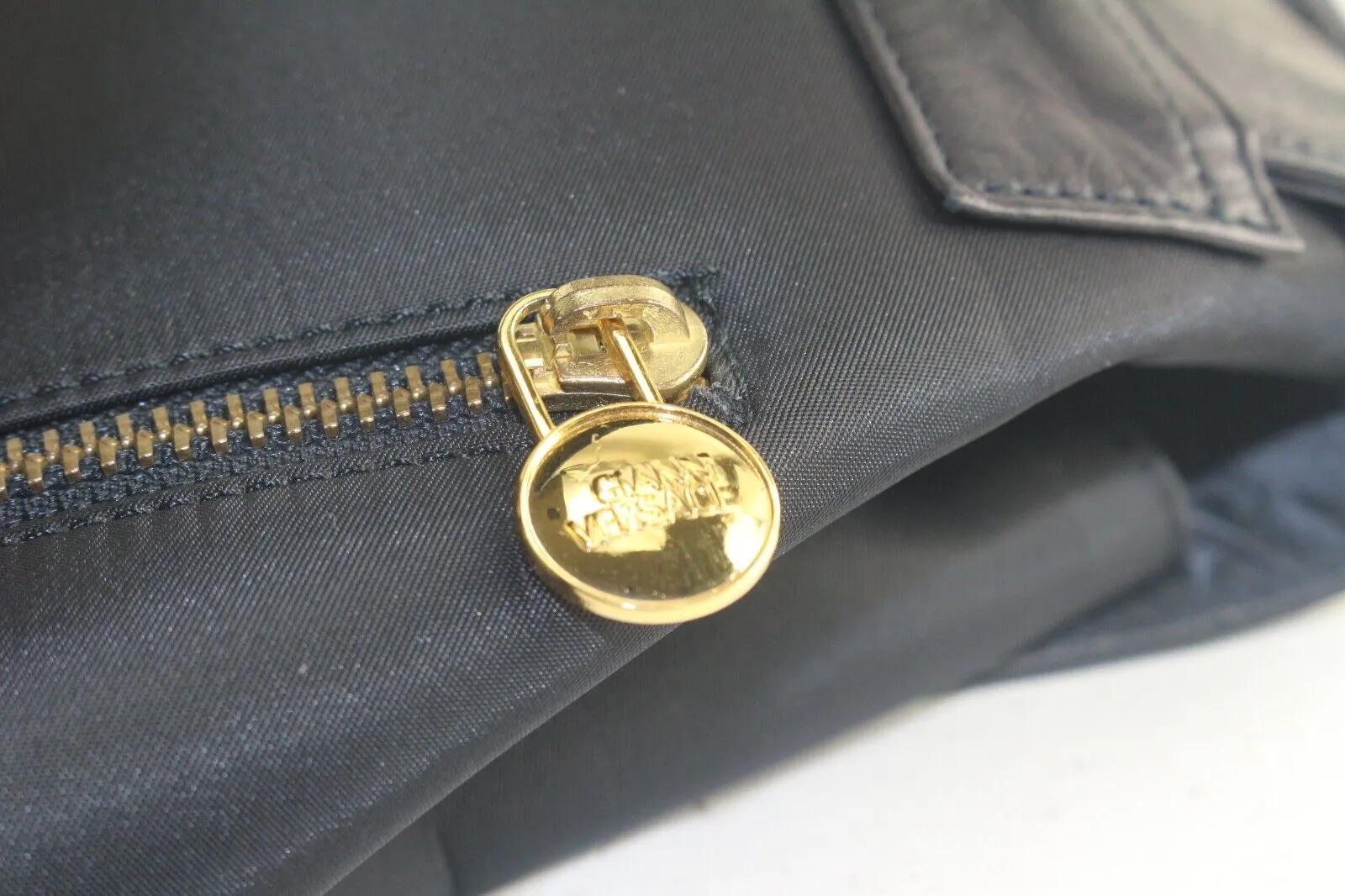 Gianni Versace Leather Backpack 2GV918K