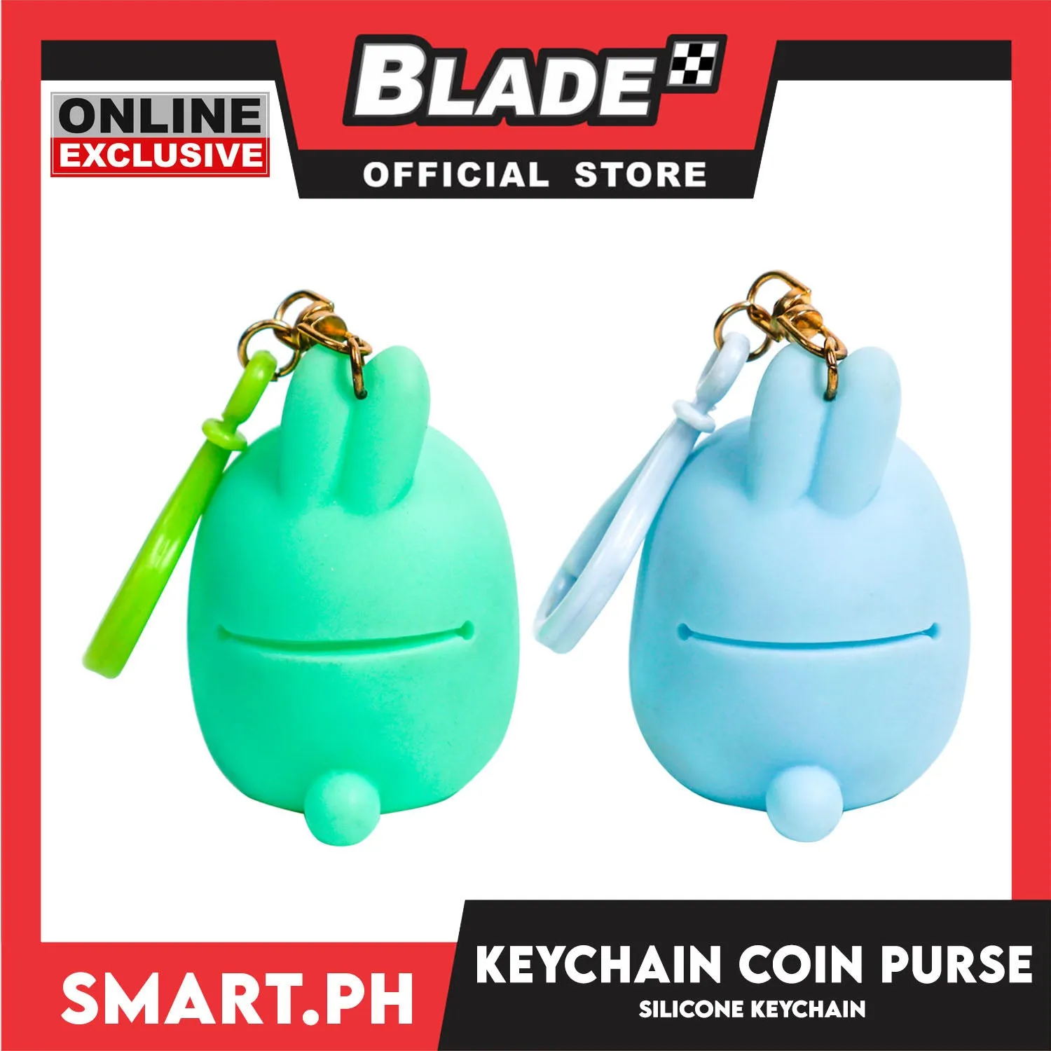 Gifts Fashion Keychain, Molang Design 6.5cm (Assorted Colors)