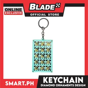 Gifts Keychain Crystal, Diamond Ornaments (Assorted Designs and Colors)