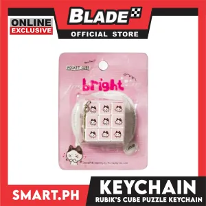 Gifts Keychain Rubik's Pocket Cube HC-11819 (Assorted Designs and Colors)
