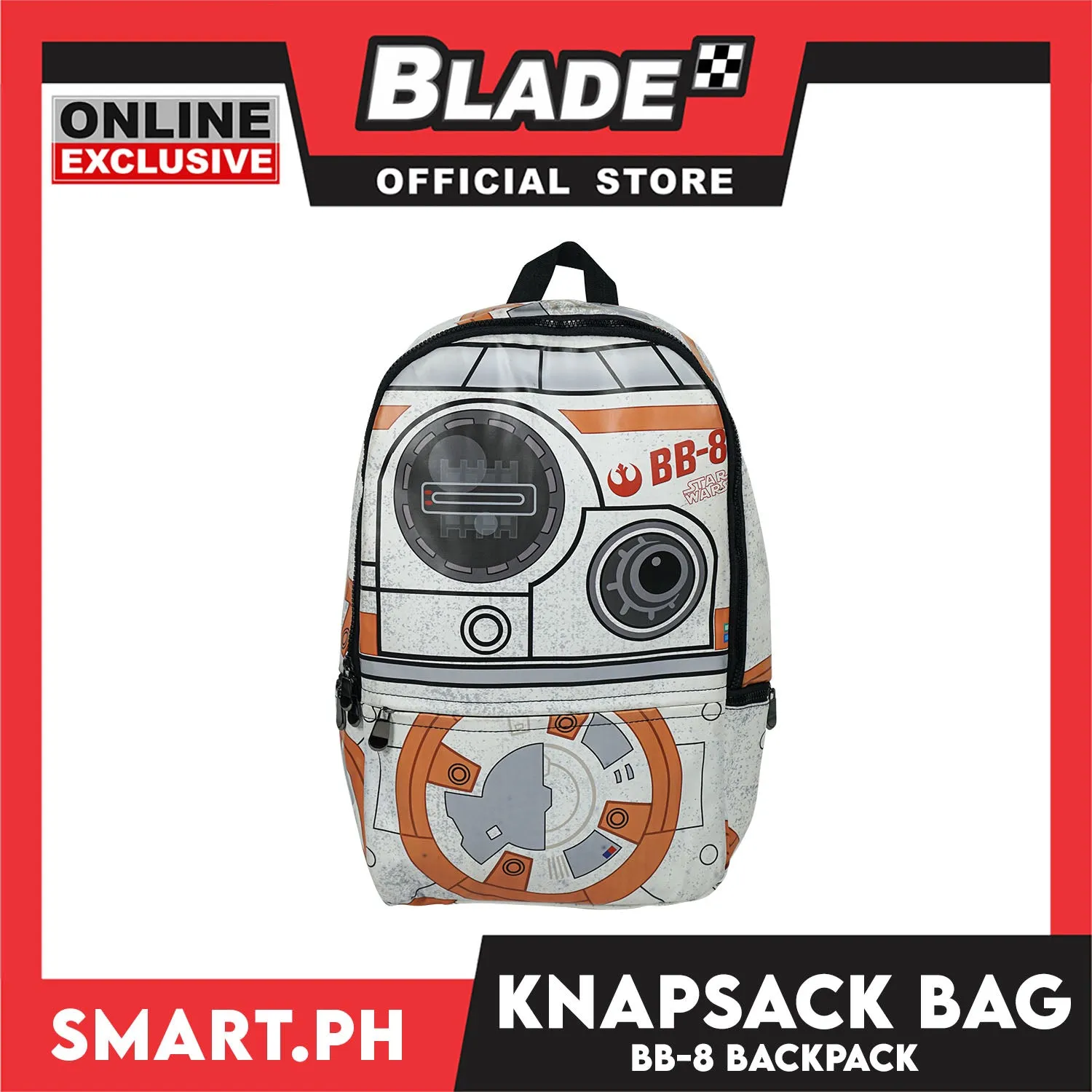 Gifts Knapsack Backpack Bag With Superhero Design BB-8