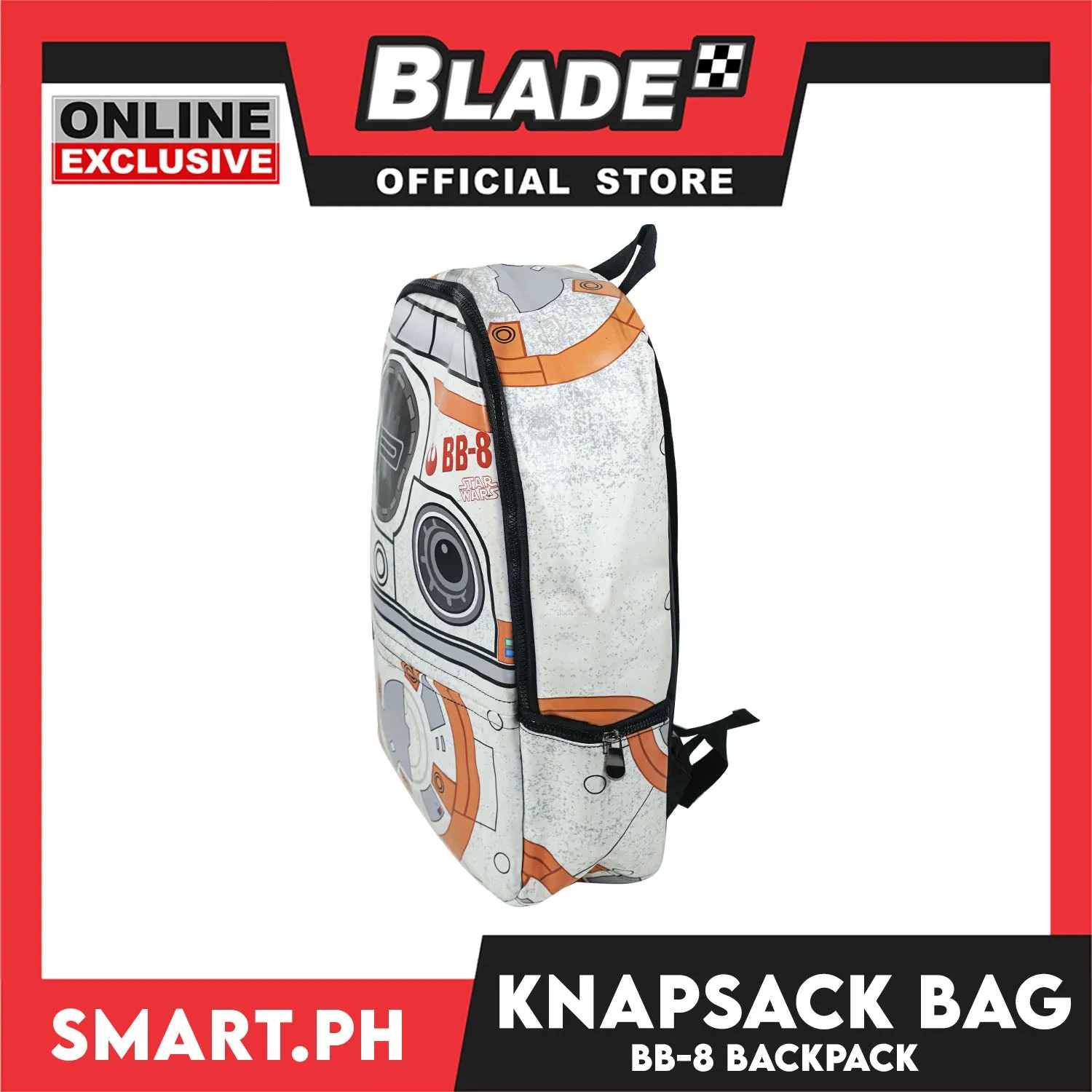 Gifts Knapsack Backpack Bag With Superhero Design BB-8