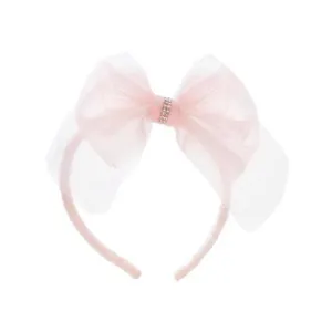 Girls Pink Tulle Hairband