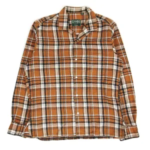 Gitman Vintage Camp Collar Flannel Size Medium