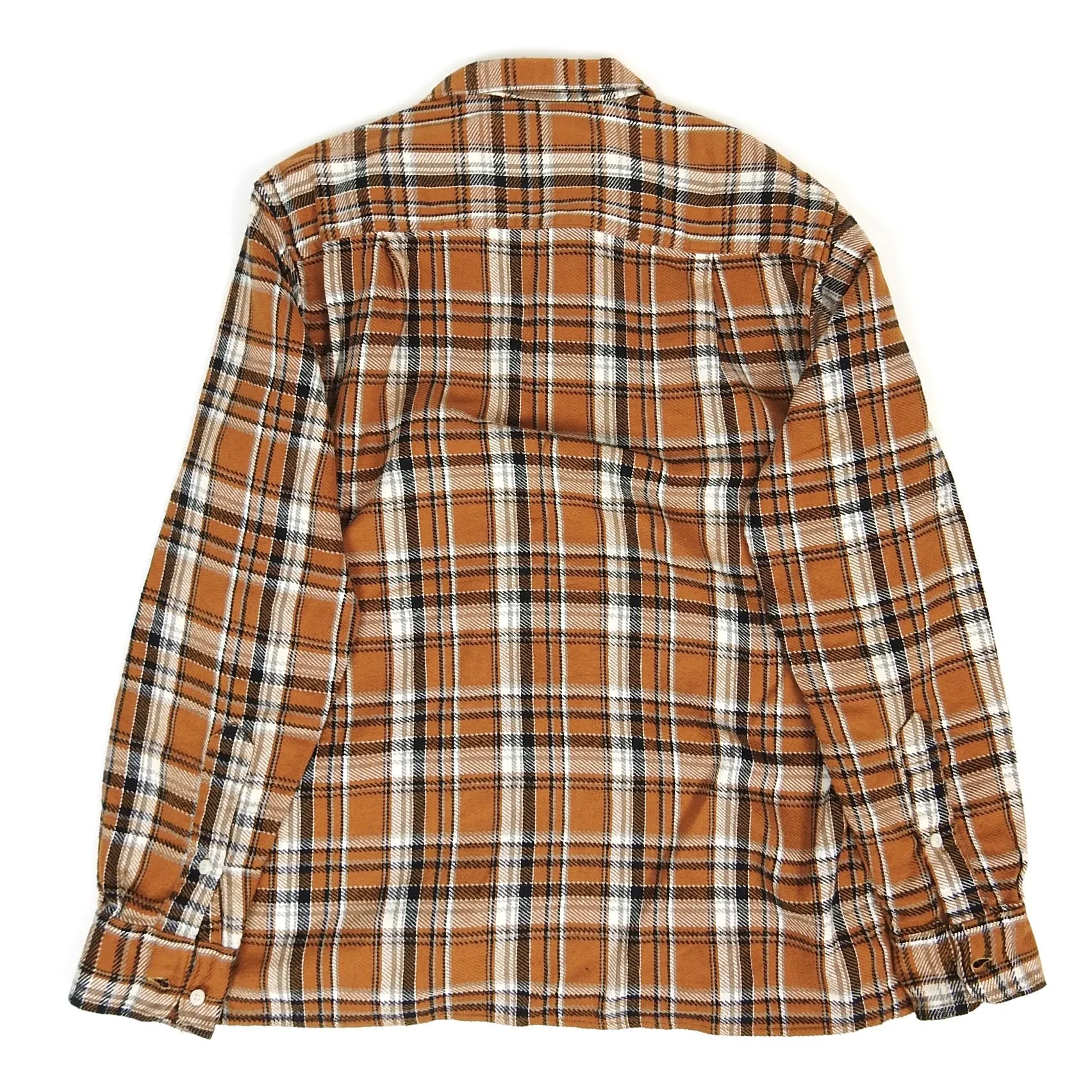 Gitman Vintage Camp Collar Flannel Size Medium