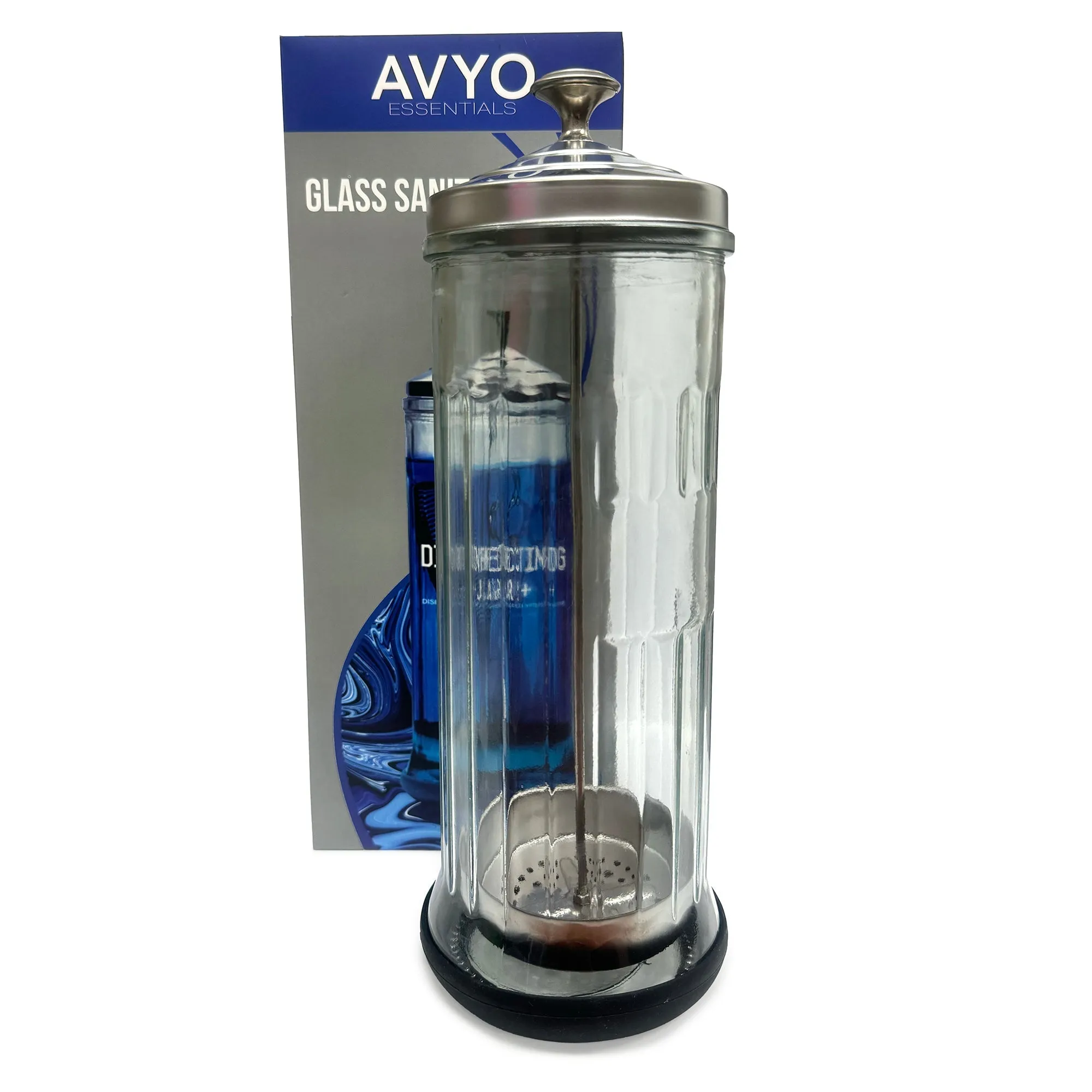 Glass Sanitizing Jar | 21 fl.oz. | AVYO