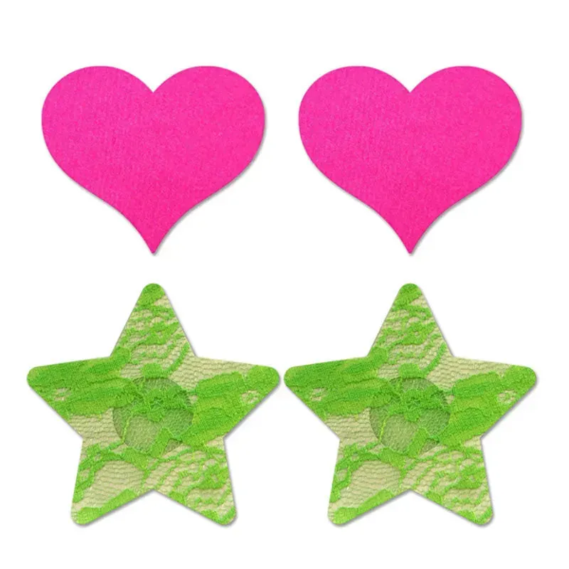 GLOW Fashion Pasties Set