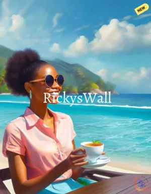 Glowing - PREMIUM PRINT - Inspired by Ricky's Wall