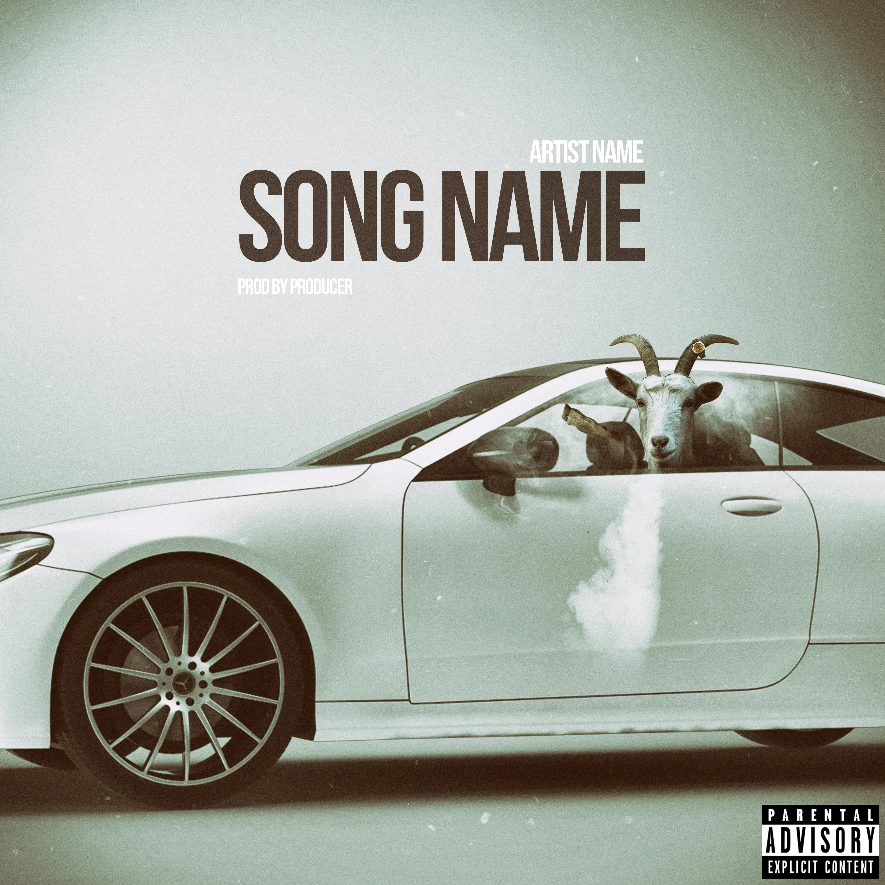 Goat Premium Premade Cover