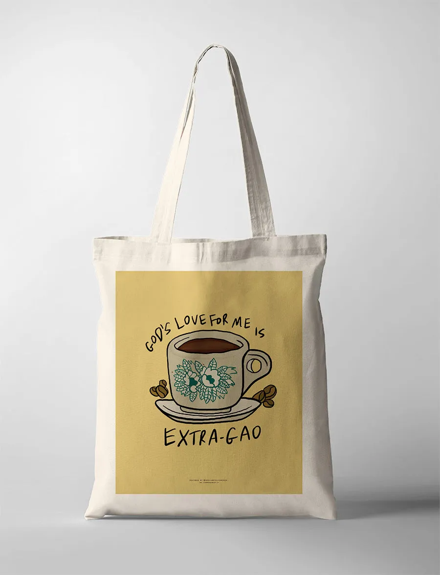 God's Love for Me is Exra-Gao {Tote Bag}