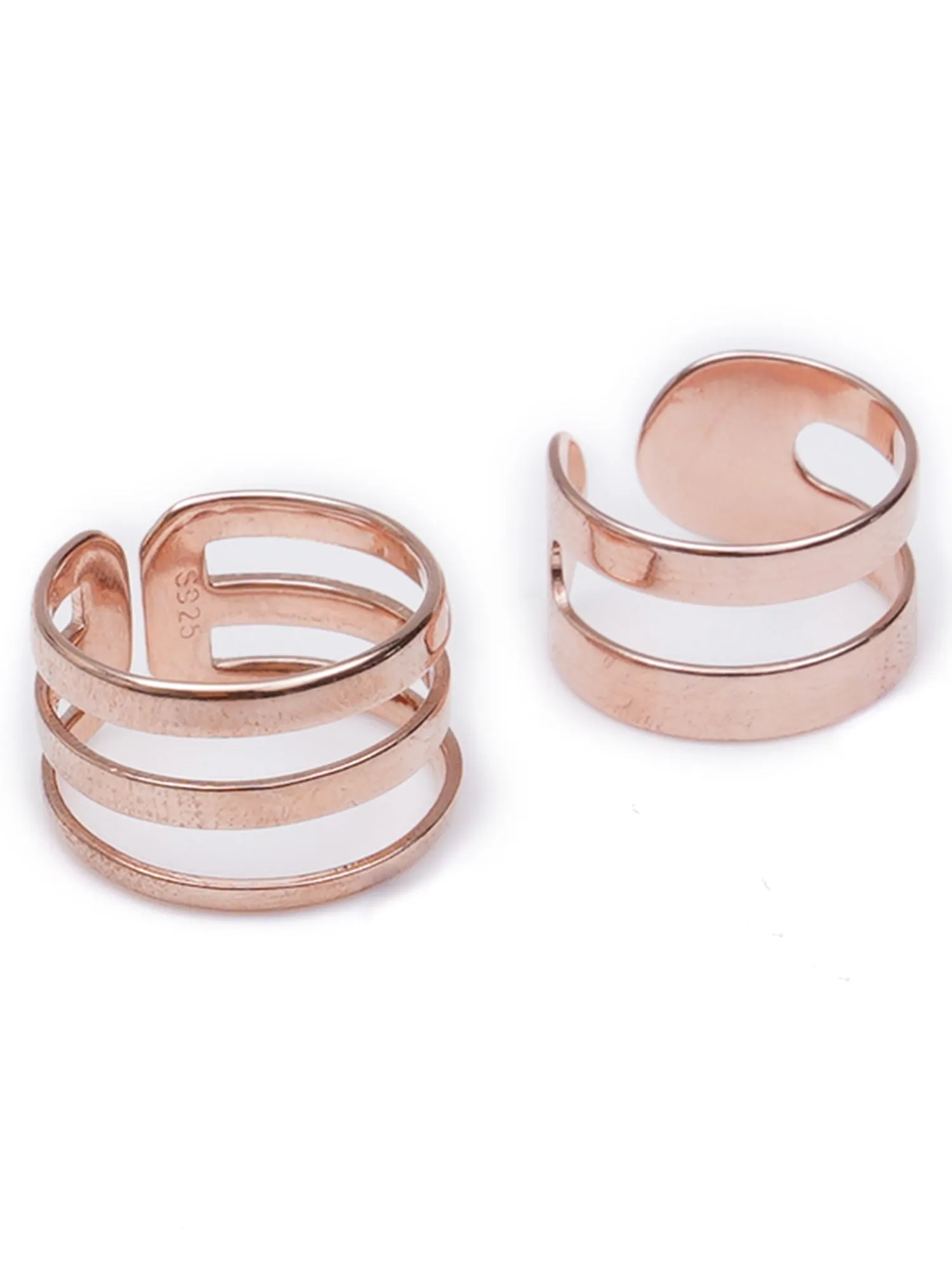 Goldplated Couple Band Ring