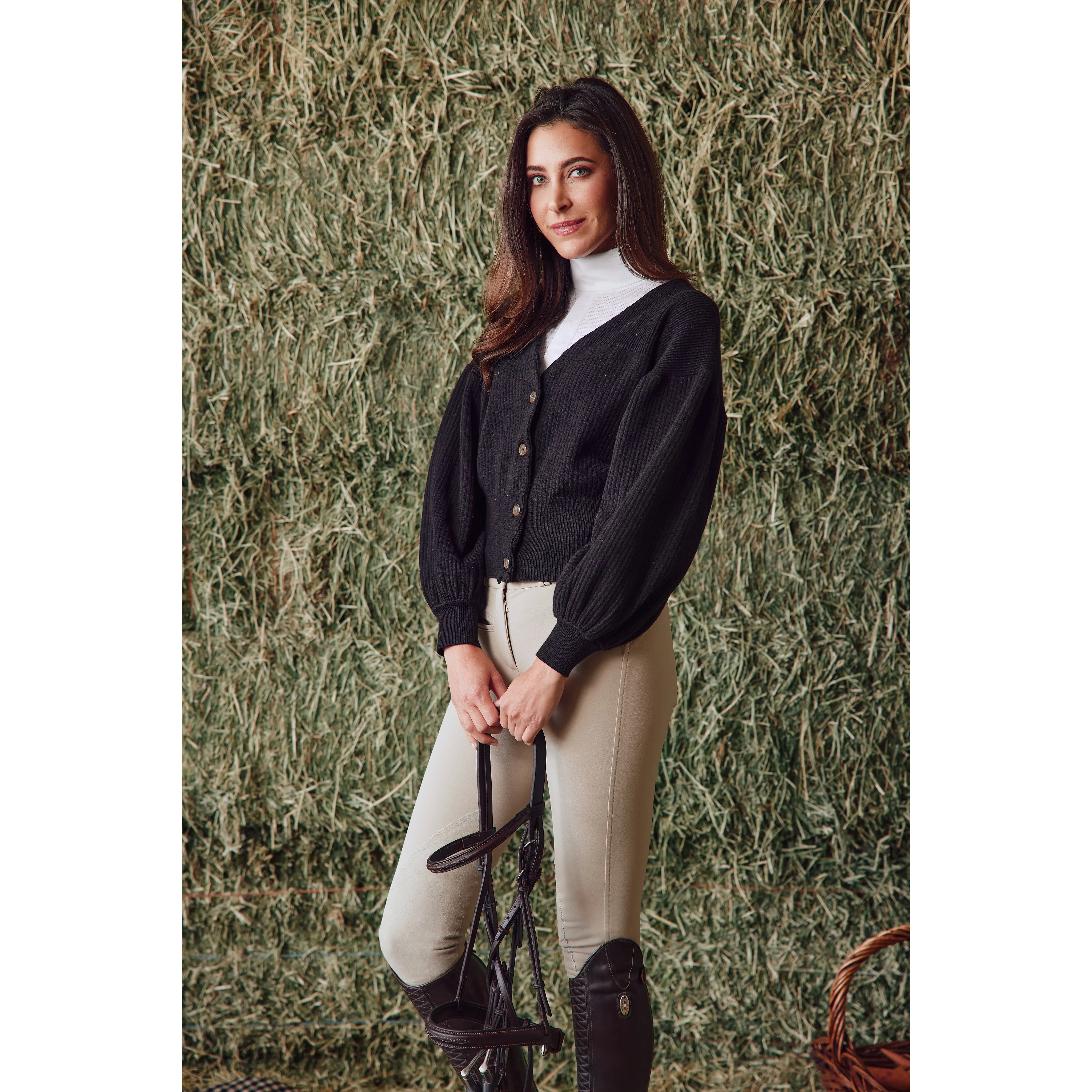 Grace | The Cardigan Sweater | Jet