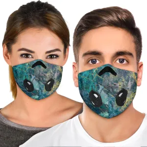 Green Marble Premium Face Mask