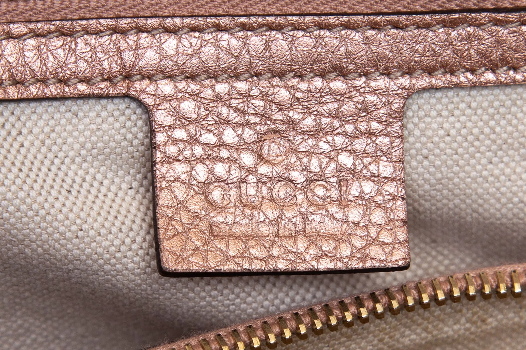 Gucci Monogram GG Canvas Bella Tassel Tote