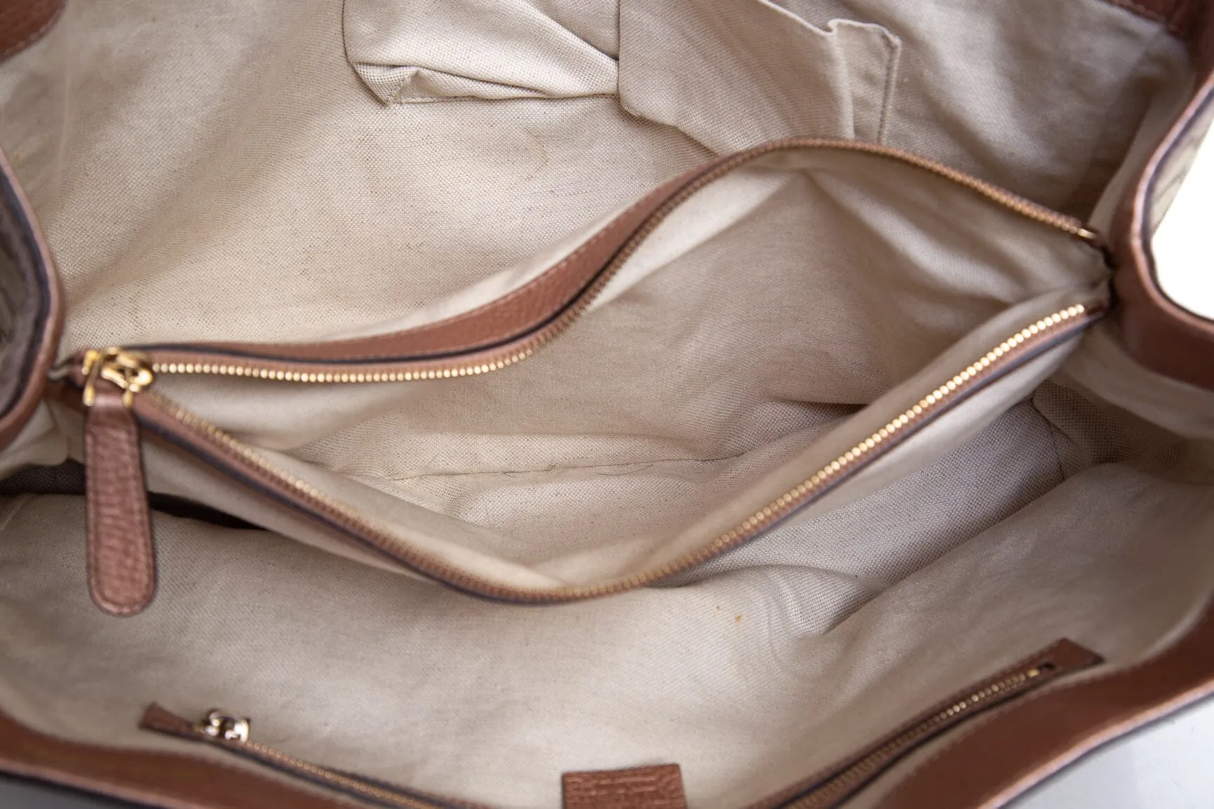 Gucci Monogram GG Canvas Bella Tassel Tote