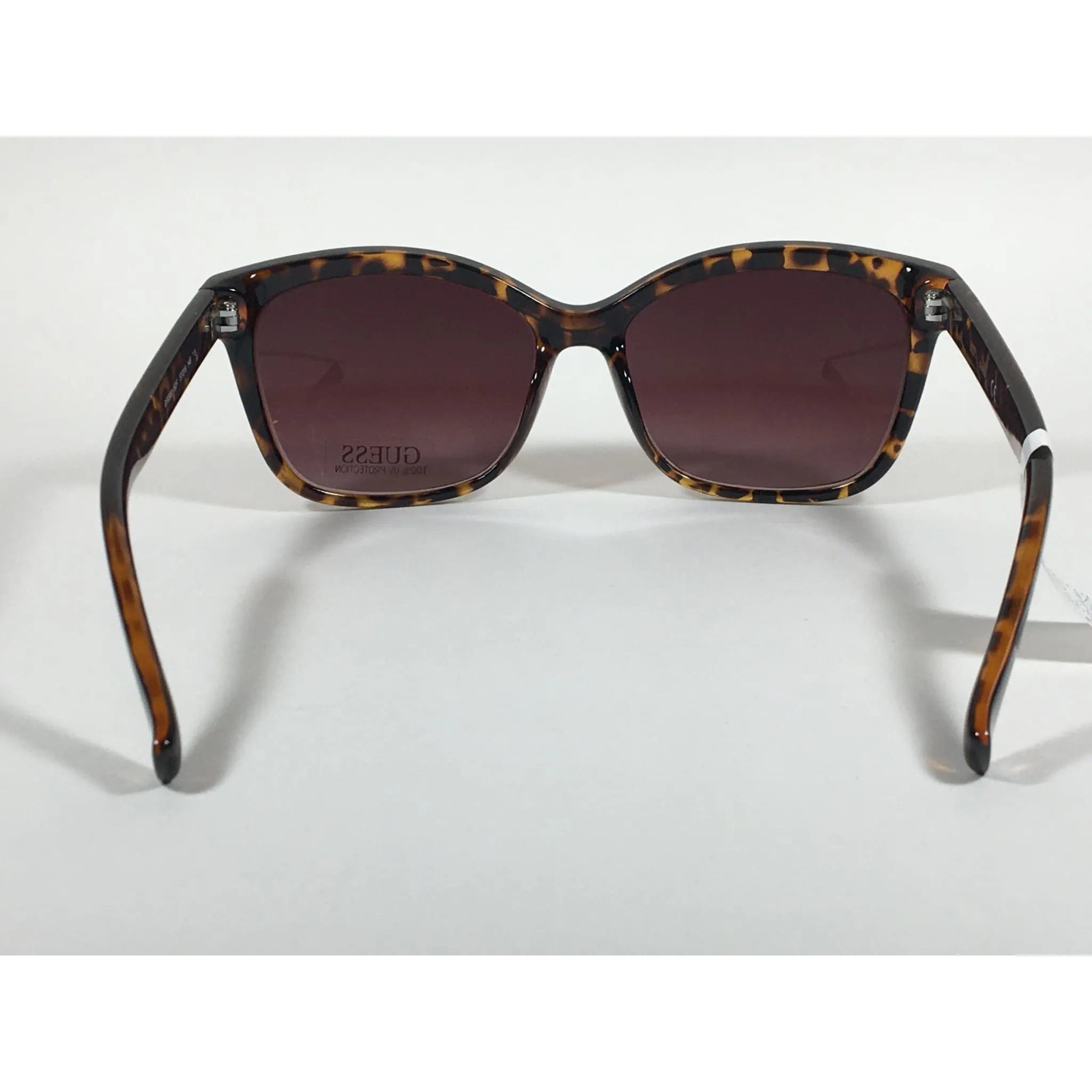 Guess Designer Sunglasses Dark Havana Brown Gradient Lens GF0300 52F