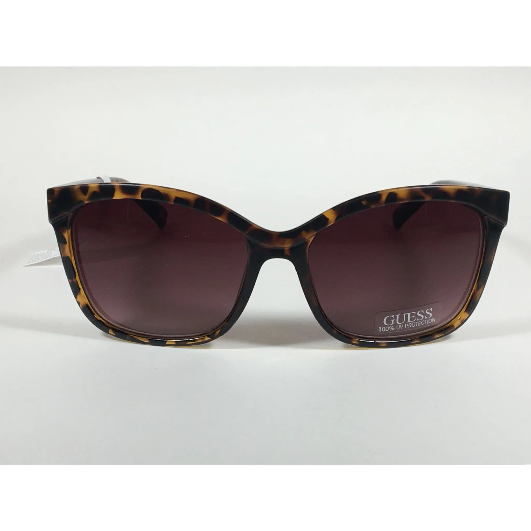 Guess Designer Sunglasses Dark Havana Brown Gradient Lens GF0300 52F