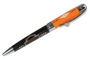 Harley-Davidson® Ride Free Black Ink Pen w/ Orange Gift Box, HDL-20115