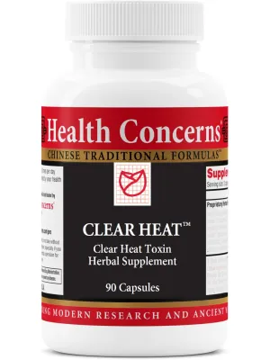 Health Concerns, Clear Heat, 90 ct
