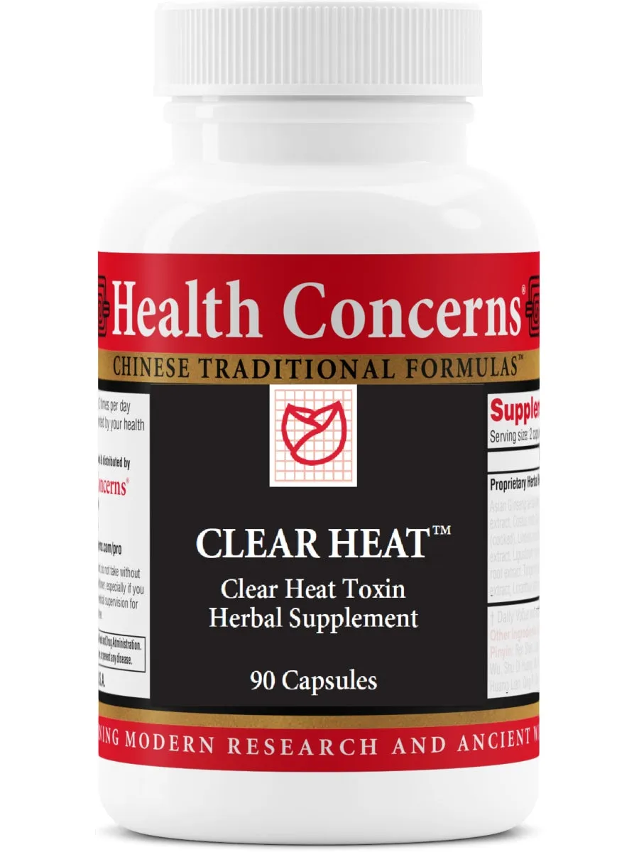 Health Concerns, Clear Heat, 90 ct