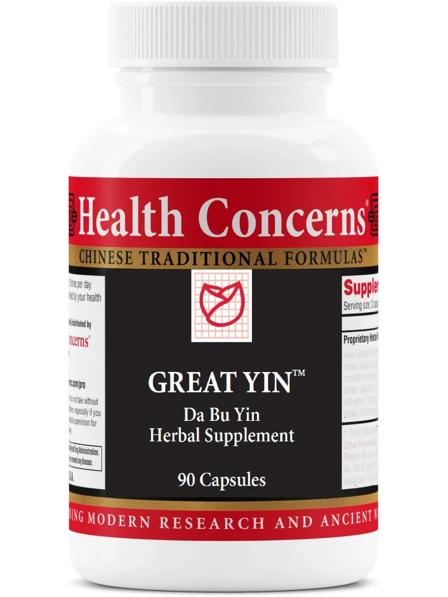 Health Concerns, Great Yin, 90 ct
