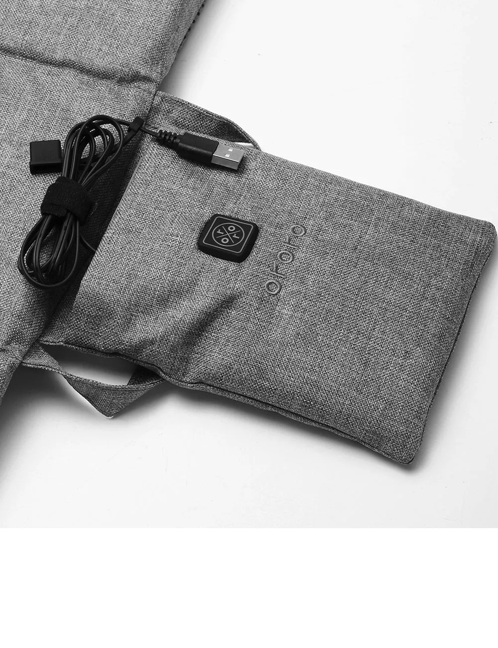 Heated Seat Cushion - Black (Battery Not Included)