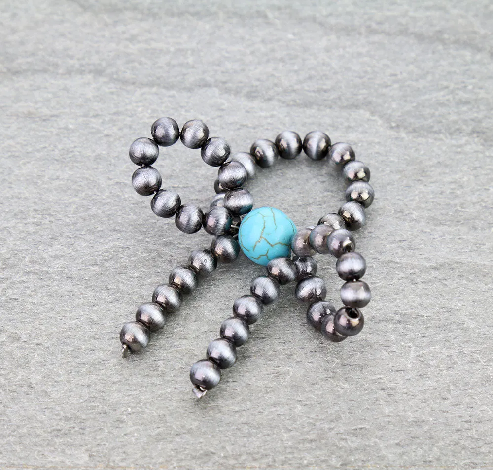 Heidi 5mm Fashion Navajo Stretch Bow Ring