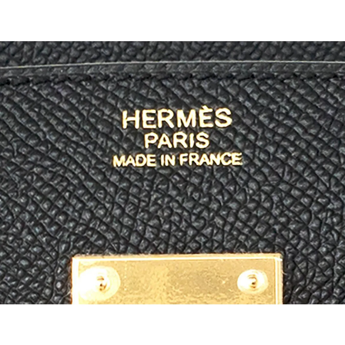 Hermes Black 30cm Birkin Epsom Gold Hardware GHW Satchel Bag Sophisticated