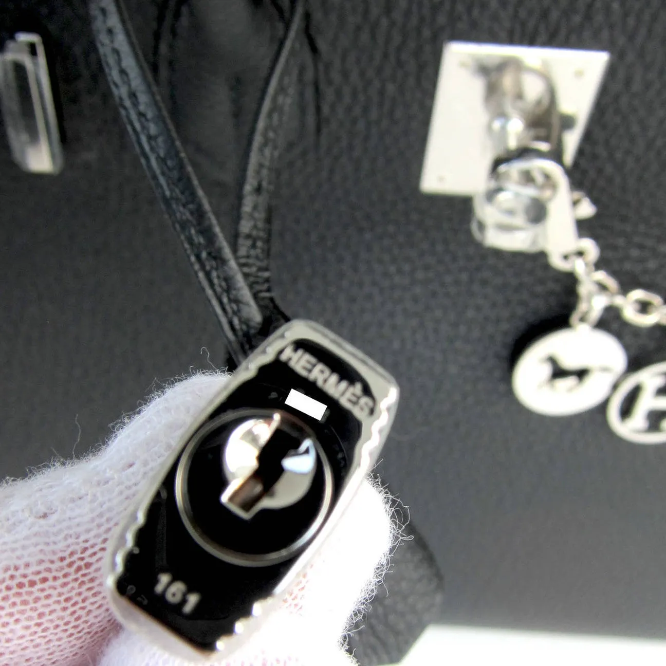 Hermes Black Togo 30cm Palladum Birkin Bag Classic T stamp