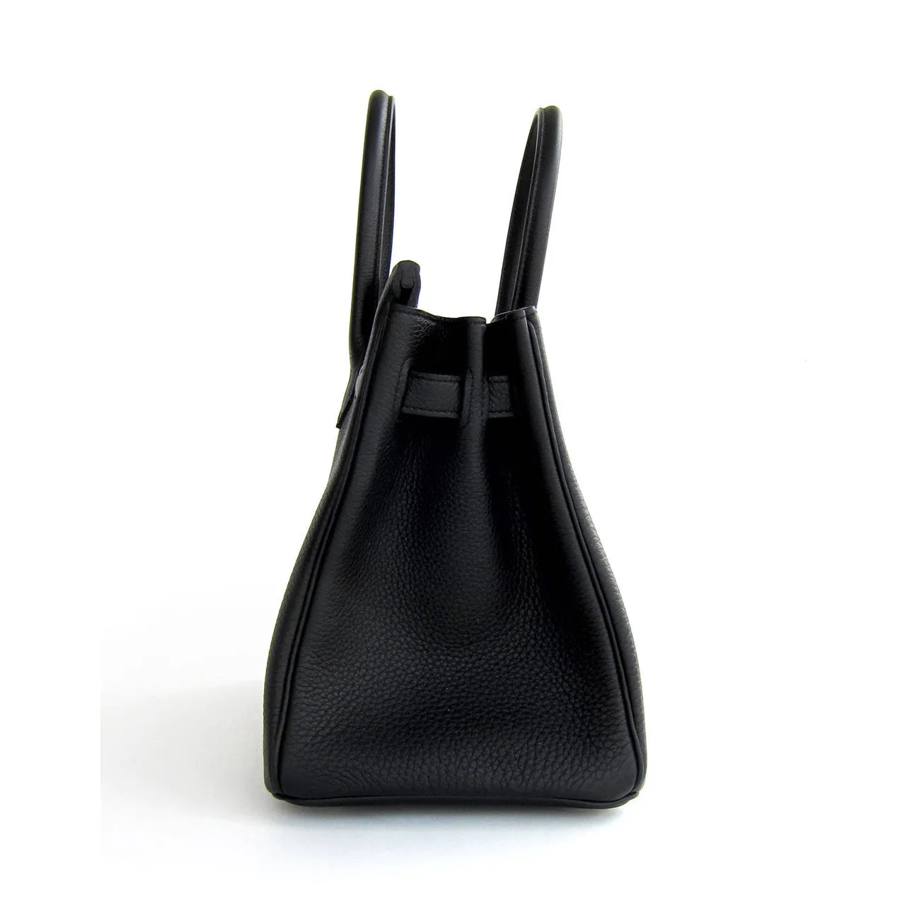Hermes Black Togo 30cm Palladum Birkin Bag Classic T stamp