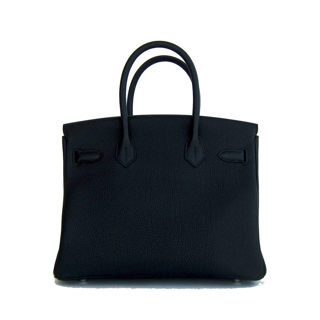 Hermes Black Togo 30cm Palladum Birkin Bag Classic T stamp