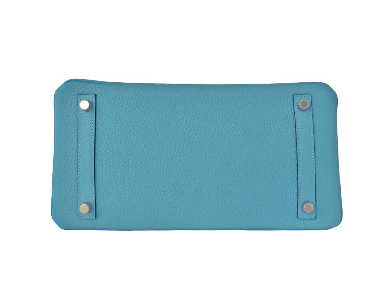 Hermes Blue Saint Cyr 30cm Birkin Gold GHW Satchel Bag Robin Egg Blue