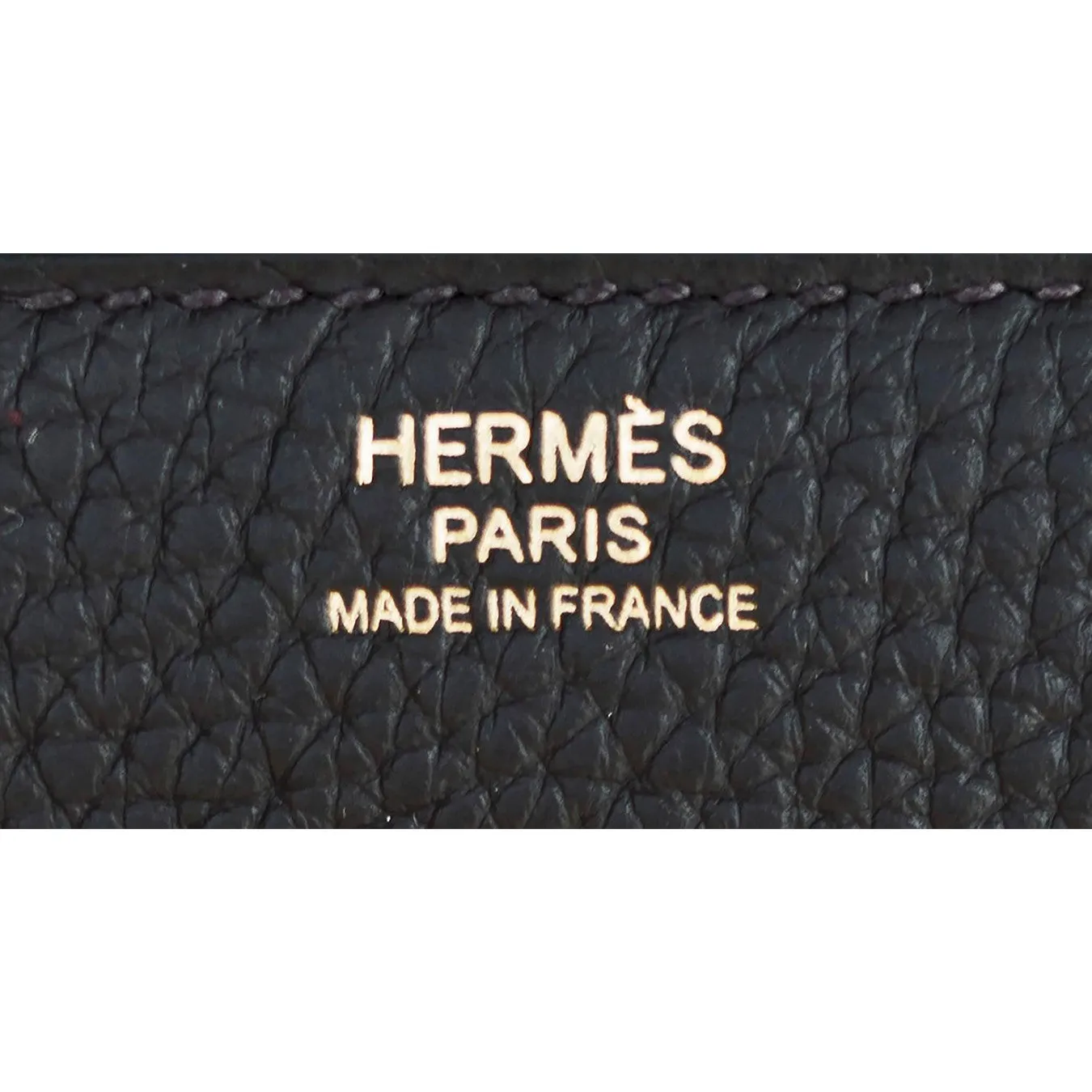 Hermes Prunoir 30cm Birkin Exotic Off Black Gold Tote Satchel Bag Stunning