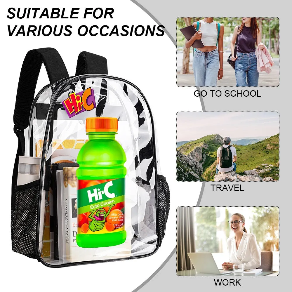 Hi-C Ecto Cooler Transparent Backpack 17 Inch