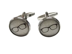Hipster Glasses Cufflinks