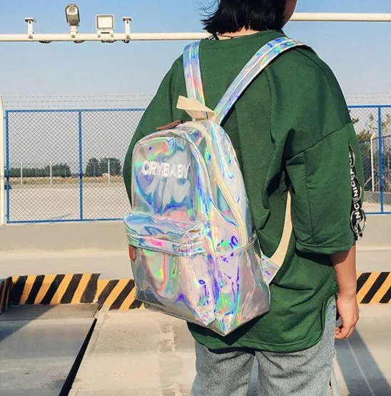 Holographic Crybaby Backpack SD00659