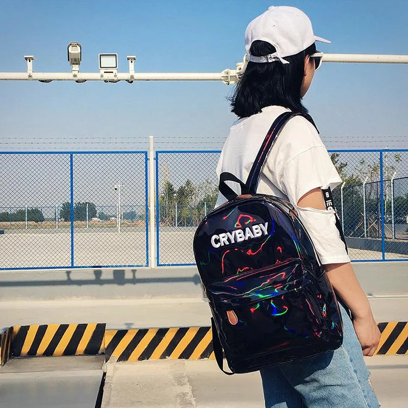 Holographic Crybaby Backpack SD00659