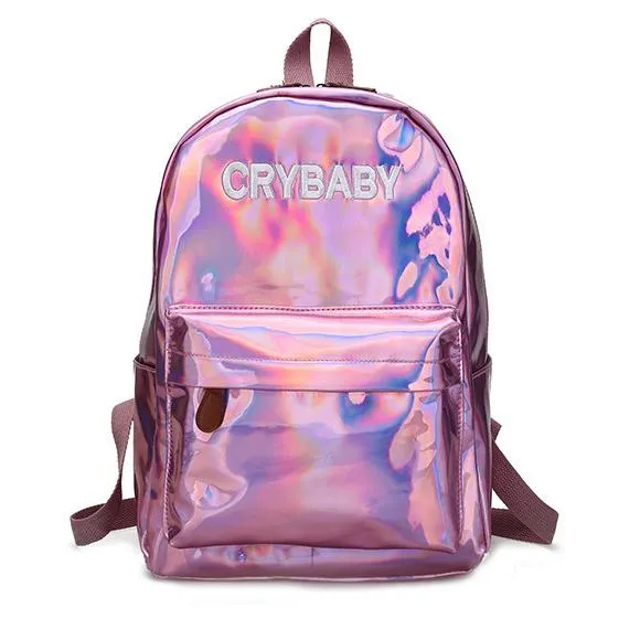 Holographic Crybaby Backpack SD00659