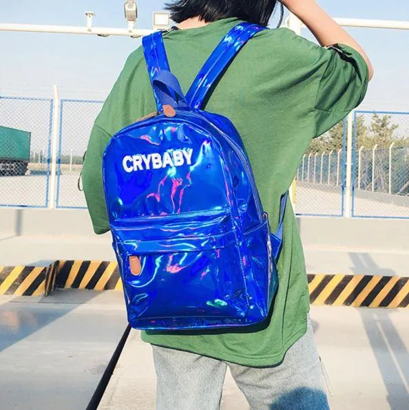 Holographic Crybaby Backpack SD00659