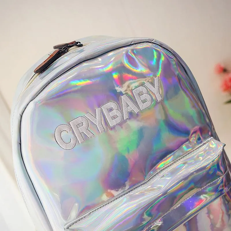 Holographic Crybaby Backpack SD00659
