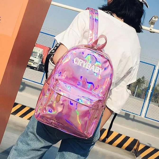 Holographic Crybaby Backpack SD00659