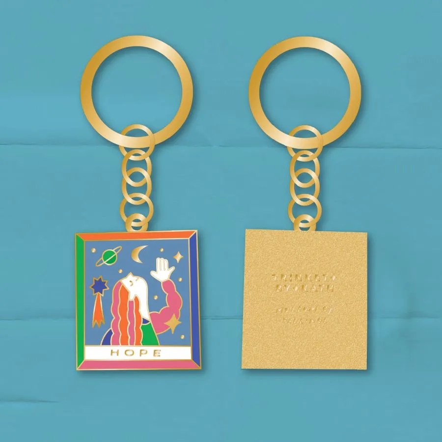 Hope {Enamel Keychain}