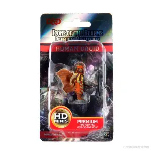 Human Druid Male: D&D Icons of the Realms Premium Figures (W4)