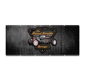 HWC15086- Busted Knuckle Hot Rod (5 Panels) | 80" x 32" (tall) | Printed Pegboards